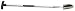 Draper 54562 stainless steel T/HANDLED HAND TROWEL