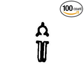 Barrel Nut-1/16X3/32 Hole (100 count)