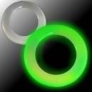 7 Inch Green Glow In The Dark Plastic Throwing Ring, Prizes And Cheap Novelties