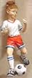 Soccer Girl Ornament