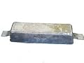 ZSS-24-ZINC ANODE-WELD OR BOLT ON 2.75 x 3.5 x12
