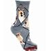 Boxer Bulldog Cotton Puppy Dog Breed Animal Socks 9-11