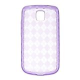 Purple Candy Skin Case TPU for LG Optimus S (Sprint), Optimus U (U.S. Cellu ....