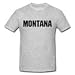 MONTANA - State-series - Heather Grey or White T-shirt