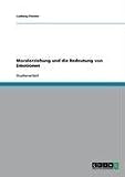 Moralerziehung und die Bedeutung von Emotionen