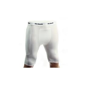  McDavid Boys 720YT Baseball Sliding Shorts White Youth Large
