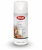 Krylon Clear Gloss Glaze 11 Ounce Triple Thick Spray Paint