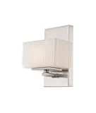 Quoizel WE8601BN Wellesley 1 Light Bath Vanity Light in Brushed Nickel