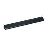 3M Commercial Office Supply Div. Products - Wristwrest, Nonskid Base, 19Wx2-3/4Dx3/4H, Black - Sold as 1 EA - Wrist rest features antimicrobial protection and 3M Precise Optical Mousing Surface for better performance and gel comfort to encourage neutral wrist posture. Antimicrobial additive inhibits the growth of microorganisms, such as bacteria, that can cause stains, odors, and product degradation. 3M Precise Optical Mousing Surface is designed to optimize light reflectivity and contrast to