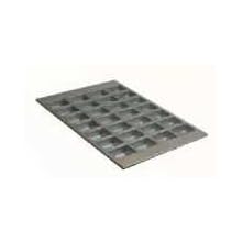 Focus Foodservice Commercial Bakeware 28 Count 3-7/8 by 2-1/2-Inch Mini-Loaf Pan