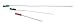 ^Sterile Urethral Catheters - Male/Universal Clear Vinyl Intermittent Self Catheter - 14Fr 16" Min.Order is 1 CS (100 Each / Case;)