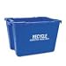 Rubbermaid-Plastic Computer Paper Recycling Tub, 12 1/2 Gallon, Blue (RUB571297BE) Category: Recycling Receptacles