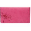 This Is the Day Pink Floral Checkbook Cover