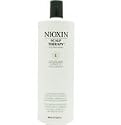 Nioxin Scalp Therapy Conditioner for Fine Hair, System 1, Natural Hair, Normal to Thin looking, 33.8-Ounce Bottle