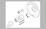 Delta RP54870SS Renovation Kit - 600 Series Tub and Shower, Stainless
