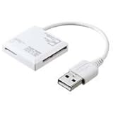 SANWA SUPPLY ADR-DMCSU2W USB2.0 fAoXJ[h[_C^