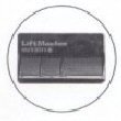 LiftMaster 973W three-button remote control