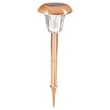 Woods Industries 95741 Moonrays Vino 4-Pack of Solar Fixtures Copper Finish