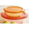 Tupperware Flatout 8 Cup Container. Hot Pepper by Tupperware