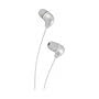 JVC HA-FX34-SE - In Ear Marshmallow Headphones - Silver