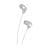 JVC HA-FX34-SE - In Ear Marshmallow Headphones - Silver