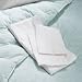 King 20 x 36 Soft Sleeper Poly / Cotton Blend Zippered Pillow Protector. Fits all King pillows up to 20 x 36, including Visco Elastic Memory Foam Pillows, Feather Pillows, Down Pillows, Polyfill Pillows