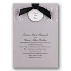 Silver Wedding Invitation