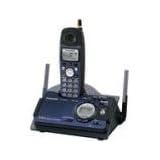 Panasonic 5.8GHz Digital Cordless Telephone with Digital Answering Machine - KX-TG5438F