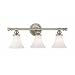HUDSON VALLEY LIGHTING WESTON 3 LIGHT BATH BAR model number HVL-4503 Wall
