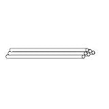 B & K INDUSTRIES MH04002 COPPER PIPE 1/2 x24