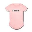 SHARIFA - Name Series - White, Blue or Pink Onesie / Baby T-shirt
