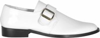 Adult Men's 70s White Loafer Shoes (Sz:Small 8-9)