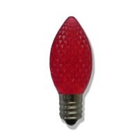Red C7 LED Replacement Bulb - C7 LED Christmas Light Red