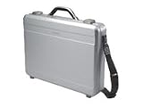 A Dicota Product. The AluCompact is a Front Loader design, made from Aluminium in Black, suitable for notebooks up to 17.