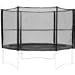 Replacement Safety Enclosure Netting for 6ft Diameter Trampoline - poles not included