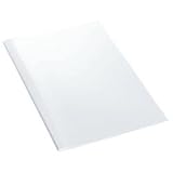 Produkt-Bild: Leitz 39203 Thermobindemappe Hochglanz, A4, R&uuml;ckenbreite 6 mm, 100 St&uuml;ck, weiss