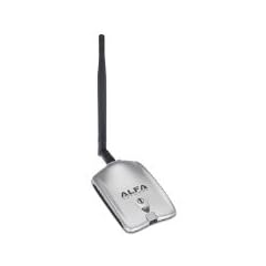 WLAN Wifi USB Stick Adapter Alfa AWUS036H Hoher Leistung 1000mW (30dBm) + 5dBi Antenne Realtek 8187L WLAN Chipset