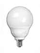 TCP 1G2002C - 2 Watt G20 Candelabra Base Compact Fluorescent Globe, 2700K