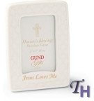 Gund 'Jesus Loves Me' Porcelain Frame