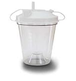 1200cc Suction Canisters & Lids (case of 48)