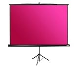 71IN Accuscreens Tripod Screen Matte White 1:1 50X50IN with Keystone