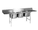 Eagle Group 314-18-3-18R Stainless Steel 3 Comp Sink Drainboard