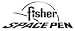 Sterling Silver Engraved Finsh Pen on 24 in. SS Neck Chain