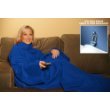 Snuggie Royal Blue "As Seen on Tv" with Press N'open Booklight