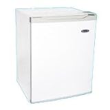 Haier HSB03 Compact 2-2/3-Cubic-Foot Refrigerator/Freezer, White