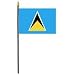 St. Lucia miniature flag