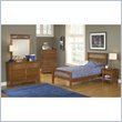 Hillsdale Taylor Falls Wood Panel Bed 5 Piece Bedroom Set in Pine Finish