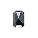 8.00x5.10x2.90 mm-1.23 Cts Black Diamond ( Emerald Rose Cut-AA )