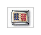 France Flag Mix Classic CZ, Italian Charm by Nomination Charms