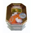 2007 Pokemon Tin - Chimchar Ex Hologram Card & Collectors Tin, Orange